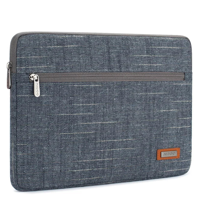 Water-Resistant Laptop Sleeve with Front Pocket – 11.6 to 15.6 Inch
