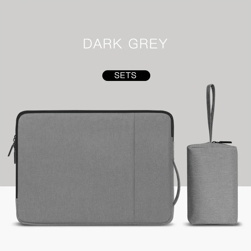 Minimalist Waterproof Laptop Sleeve with Accessory Pocket