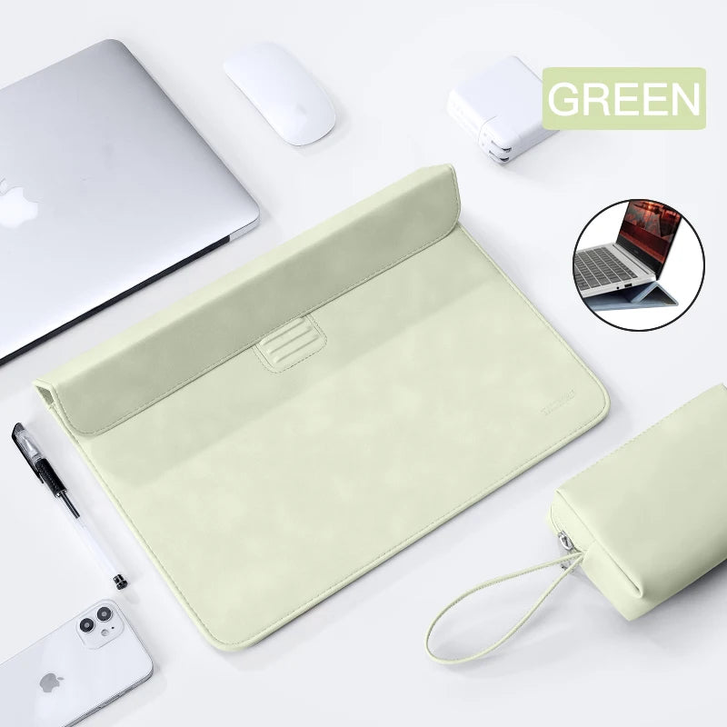 Housse convertible pour ordinateur portable avec support réglable – 11 à 15,6 pouces