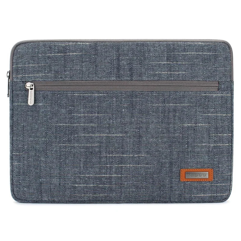 Water-Resistant Laptop Sleeve with Front Pocket – 11.6 to 15.6 Inch