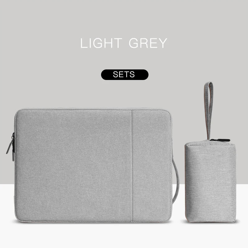 Minimalist Waterproof Laptop Sleeve with Accessory Pocket