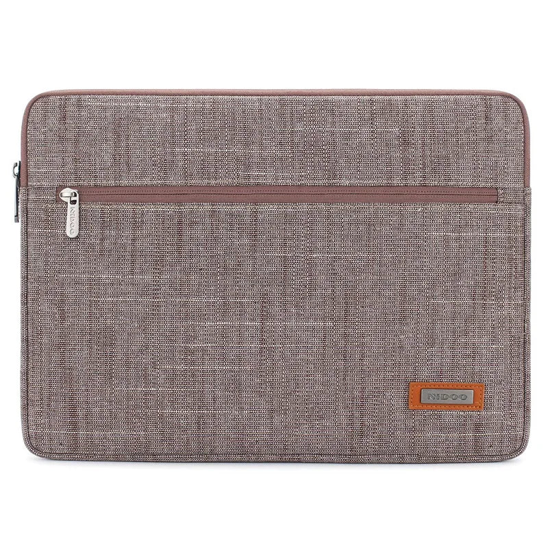 Water-Resistant Laptop Sleeve with Front Pocket – 11.6 to 15.6 Inch