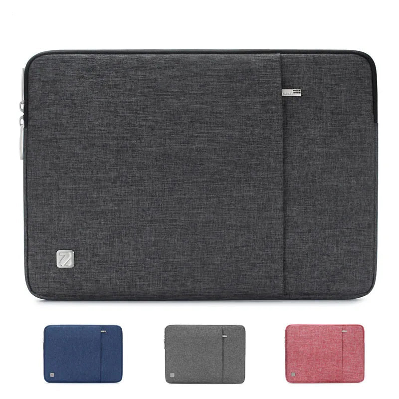 Water-Resistant Laptop Sleeve with External Pocket