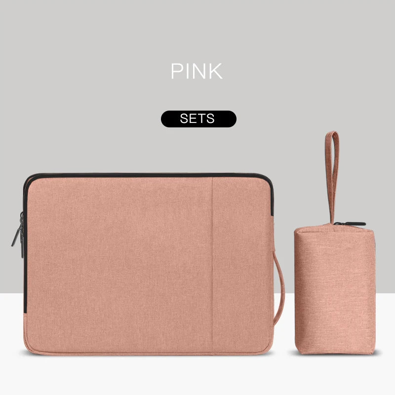 Minimalist Waterproof Laptop Sleeve with Accessory Pocket