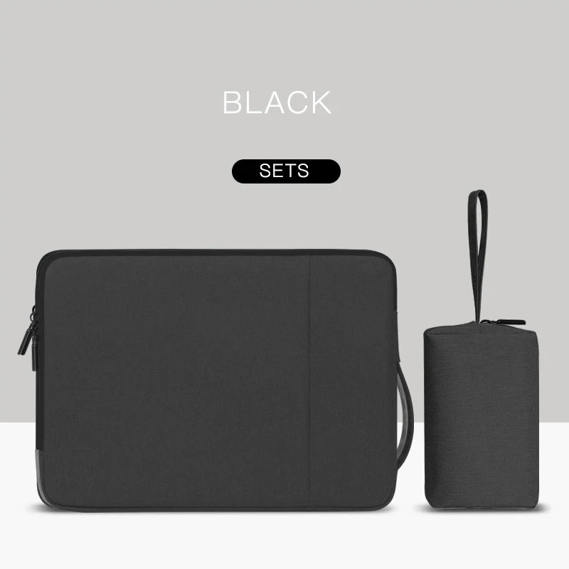 Minimalist Waterproof Laptop Sleeve with Accessory Pocket