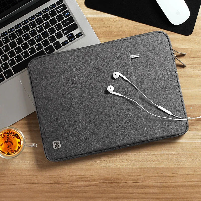 Water-Resistant Laptop Sleeve with External Pocket