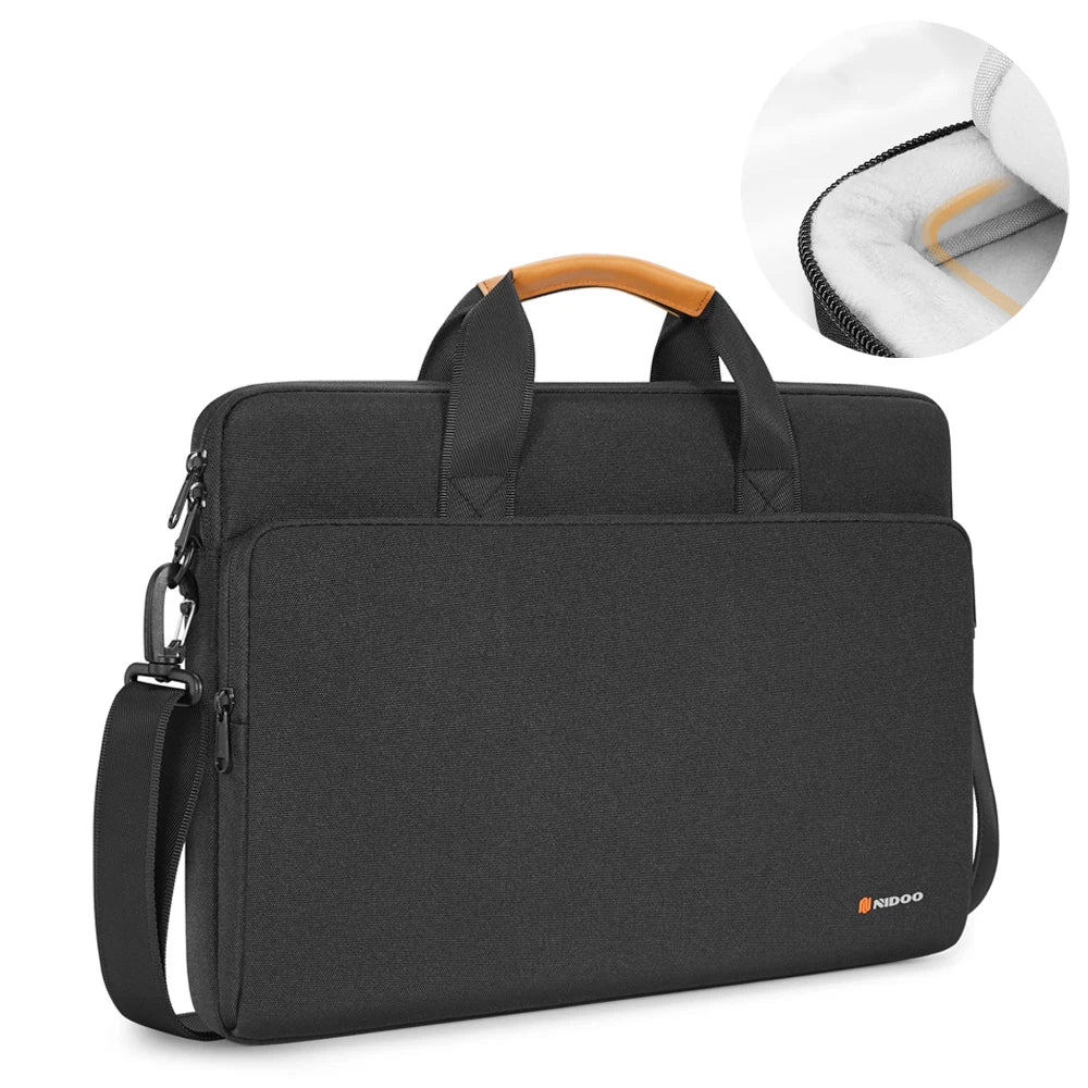 Waterproof Laptop Briefcase with Shoulder Strap – 13.3 to 17.3 Inch