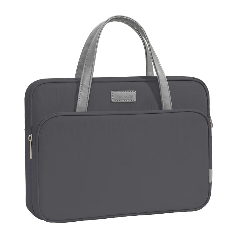 Laptop Briefcase with Soft Lining – Canvas Carry Bag 13–17 Inch