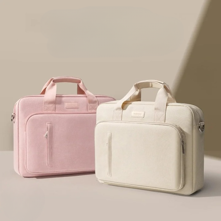 Shock-Resistant Laptop Briefcase with Airbag Padding – 13–17.3 Inch