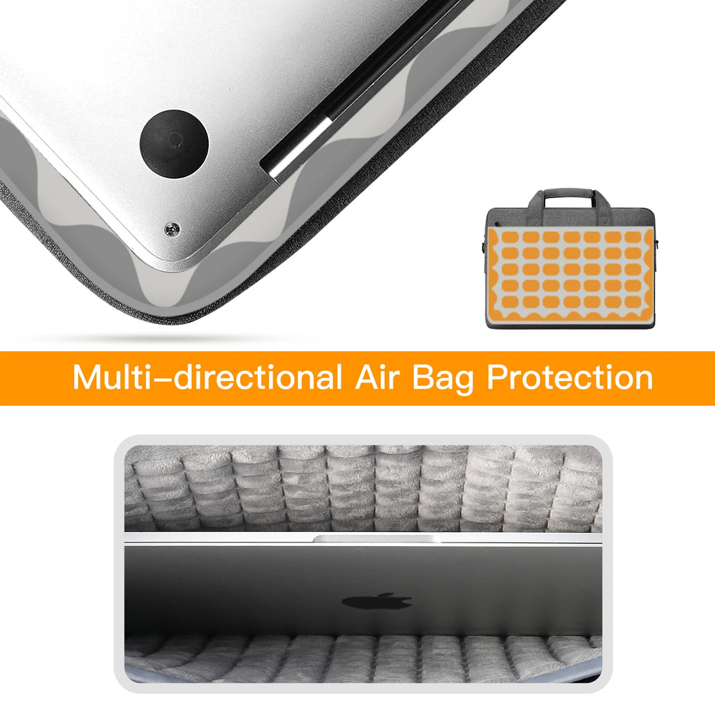 Sacoche pour ordinateur portable avec protection antichoc – 15,6″ à 17,3″