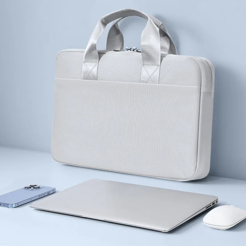 Structured Nylon Laptop Case with Handles