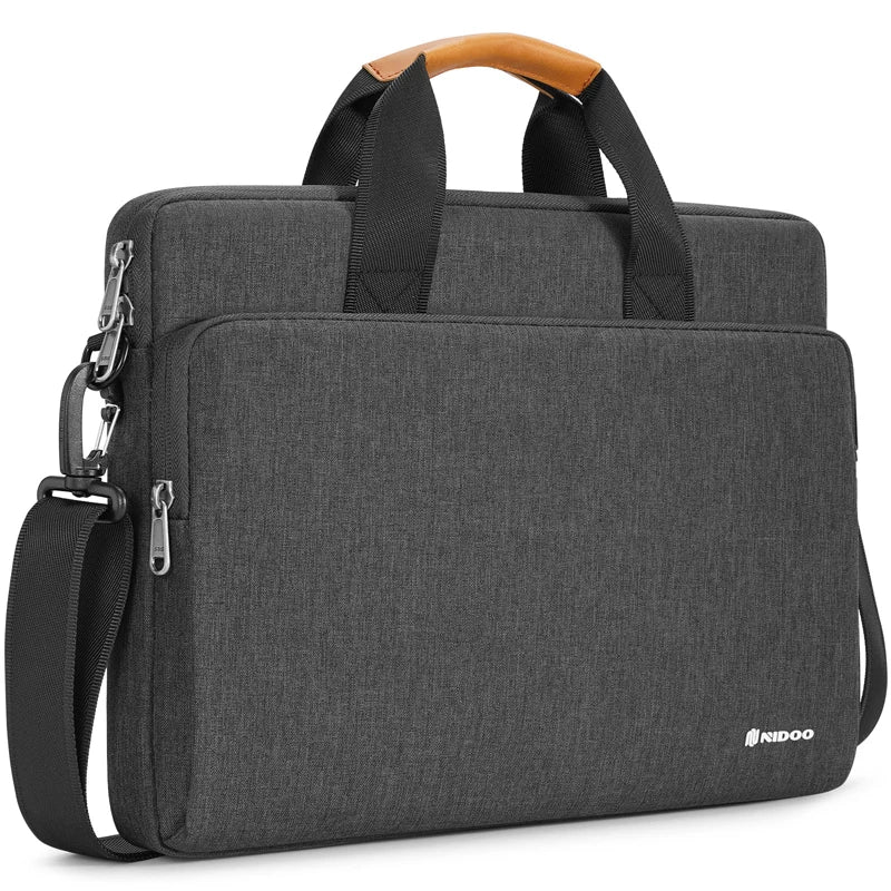 Waterproof Laptop Briefcase with Shoulder Strap – 13.3 to 17.3 Inch