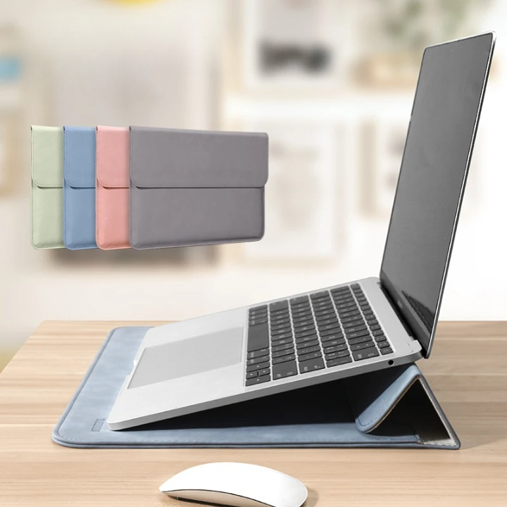 Housse convertible pour ordinateur portable avec support réglable – 11 à 15,6 pouces