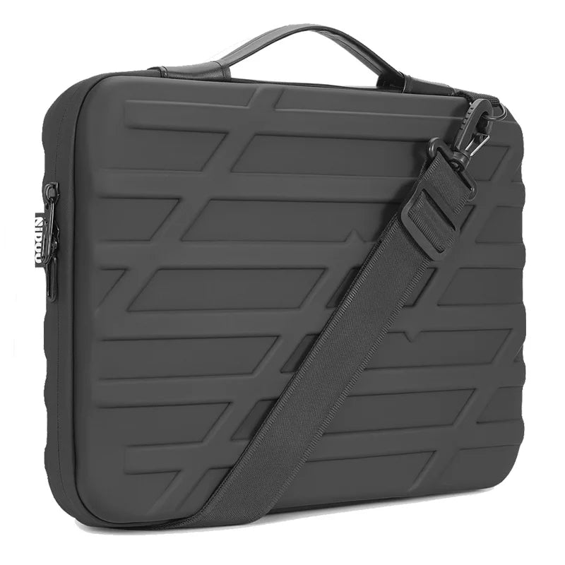 Hard Shell Laptop Briefcase with Shoulder Strap
