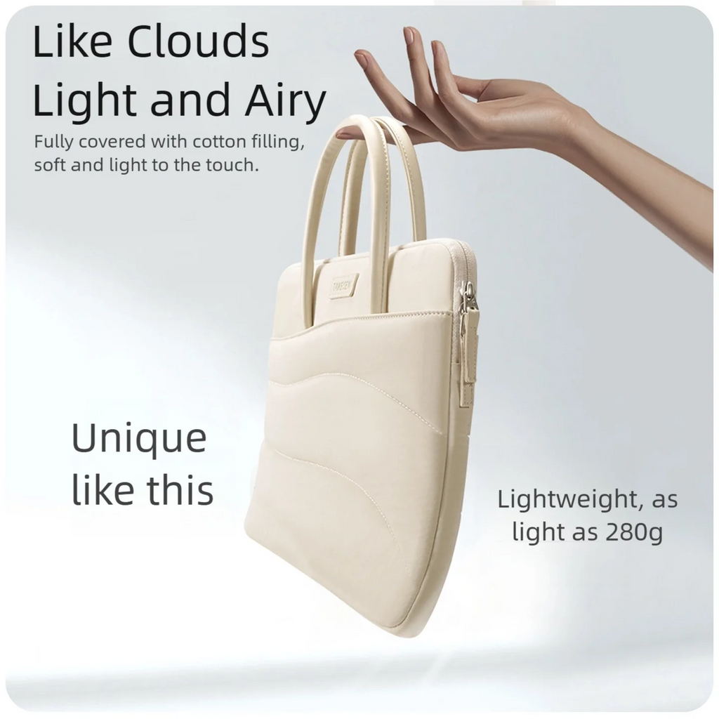 Sacoche rembourrée Light Cloud pour ordinateur portable (13–17,3 pouces)