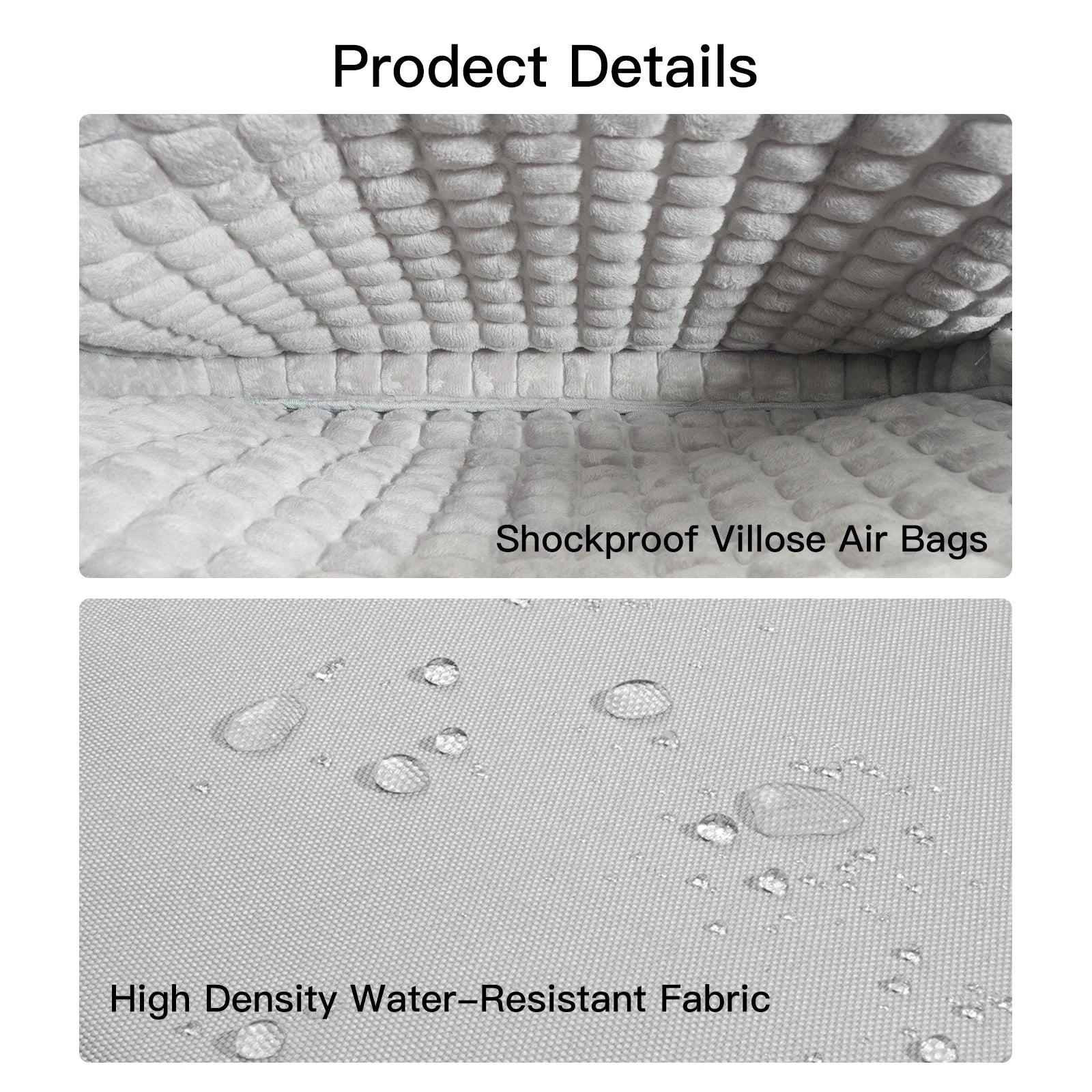 Housse pour ordinateur portable résistante aux chocs avec poche pour accessoires (13–16 pouces)