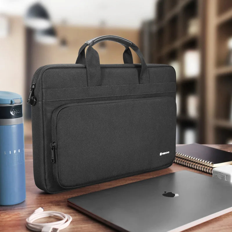 NIDOO Multi-Use Laptop Briefcase with Shoulder Strap
