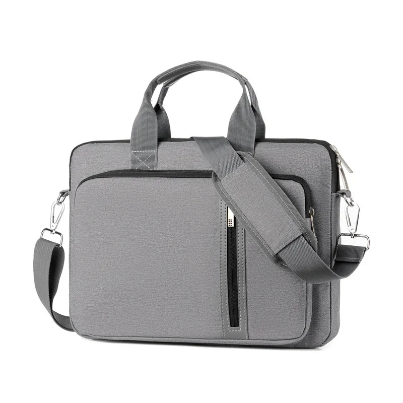 Structured Laptop Messenger Case with Shoulder Strap