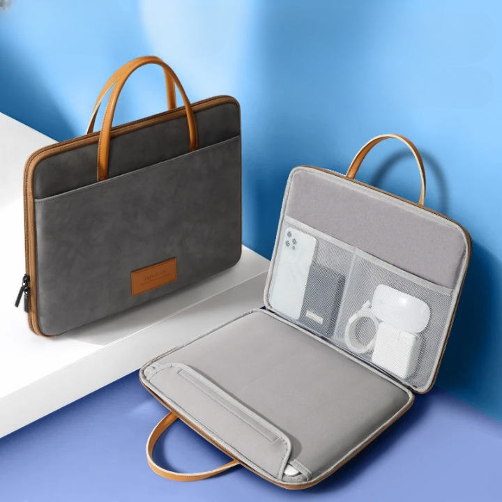 180° Opening Laptop Briefcase with Shockproof Compartments