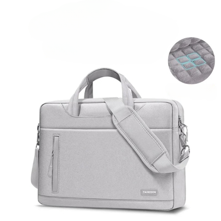 Sacoche pour ordinateur portable professionnel résistante aux chocs avec bandoulière (13–17 pouces)