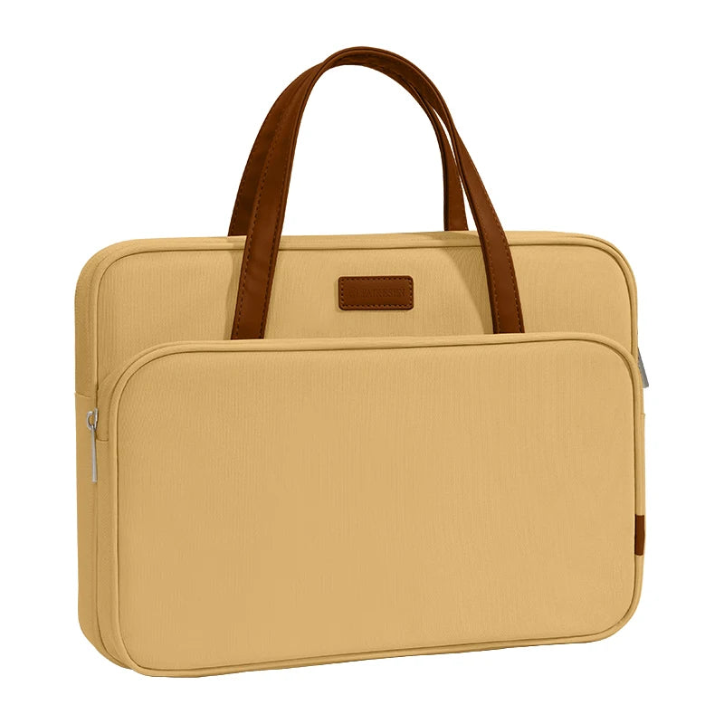 Sacoche pour ordinateur portable avec doublure douce – Sacoche en toile 13–17 pouces