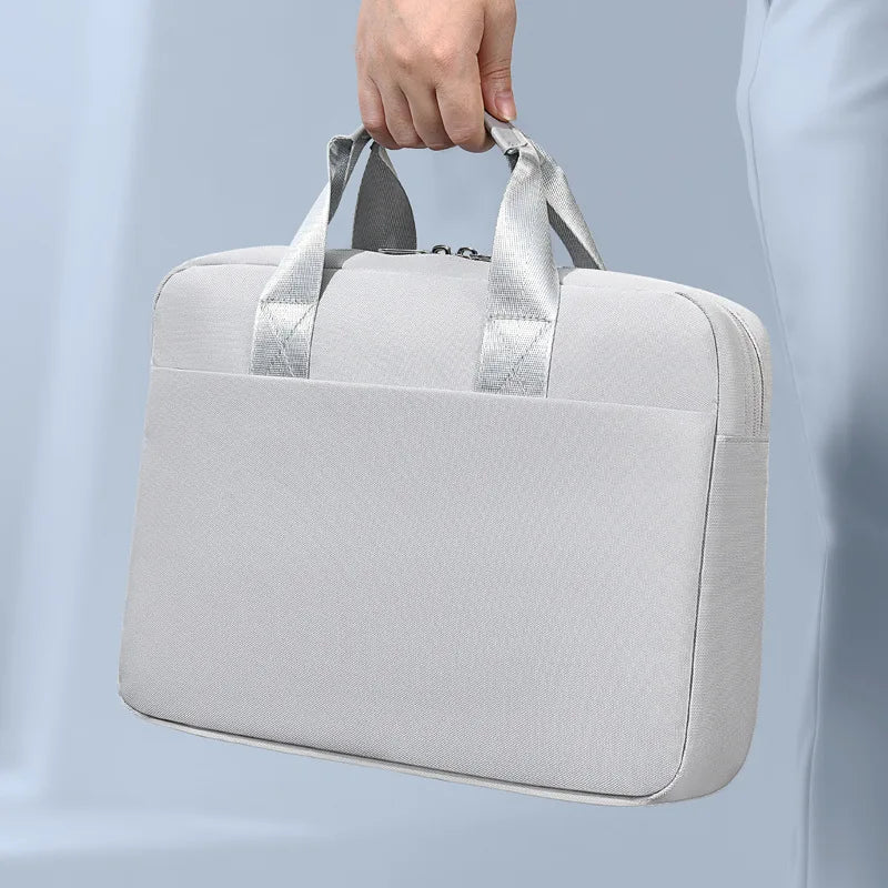 Structured Nylon Laptop Case with Handles